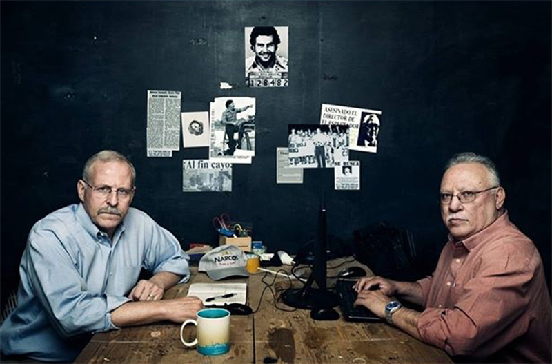 Steve Murphy and Javier Pena