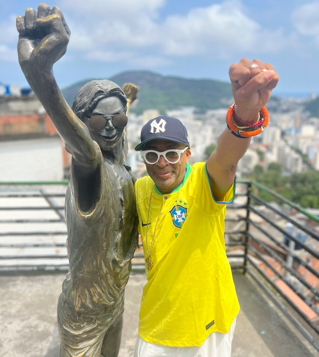 Spike Lee recebe título de cidadão do Rio