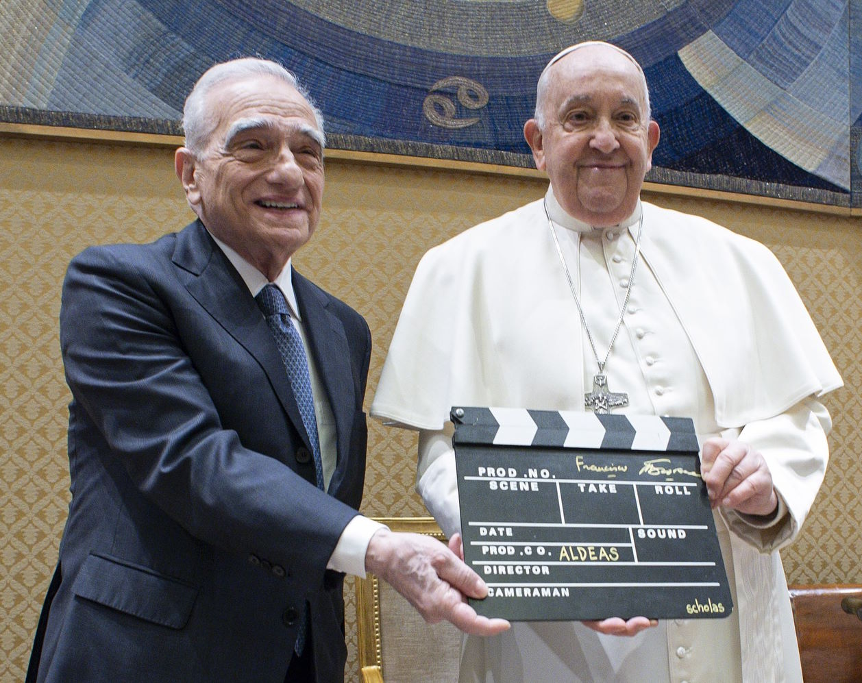 Martin Scorsese produz documentário com última entrevista do Papa Francisco