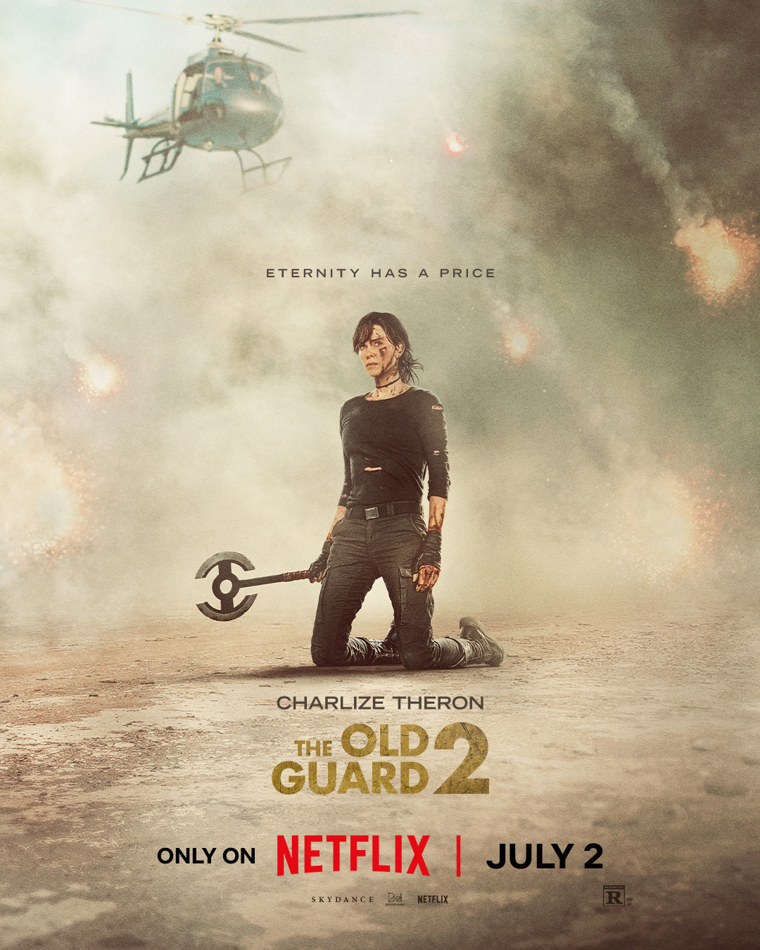 “The Old Guard 2” traz Charlize Theron contra Uma Thurman